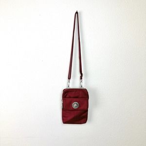Baggallini Crossbody Bag RFID Lima Red Maroon